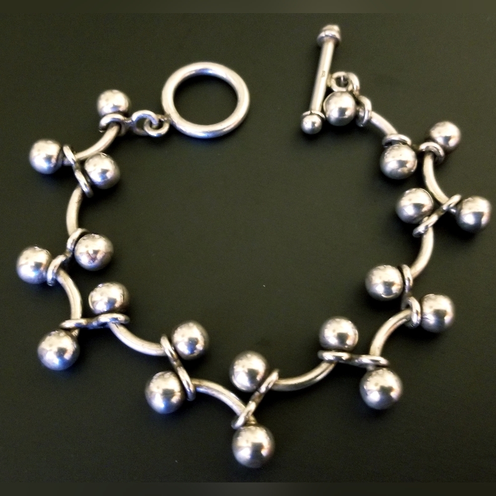 Silpada Sterling Silver DNA Bracelet